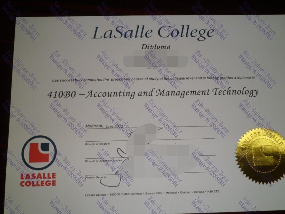 How to purchase fake Collège LaSalle Diploma