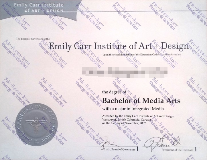 How to purchase fake Emily Carr Institute of Art and Design Degree