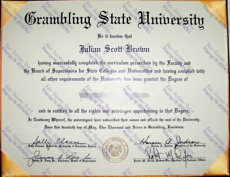 How to purchase fake Grambling State University Diploma