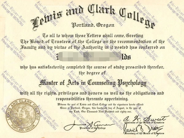How to purchase fake Lewis Clark College Diploma