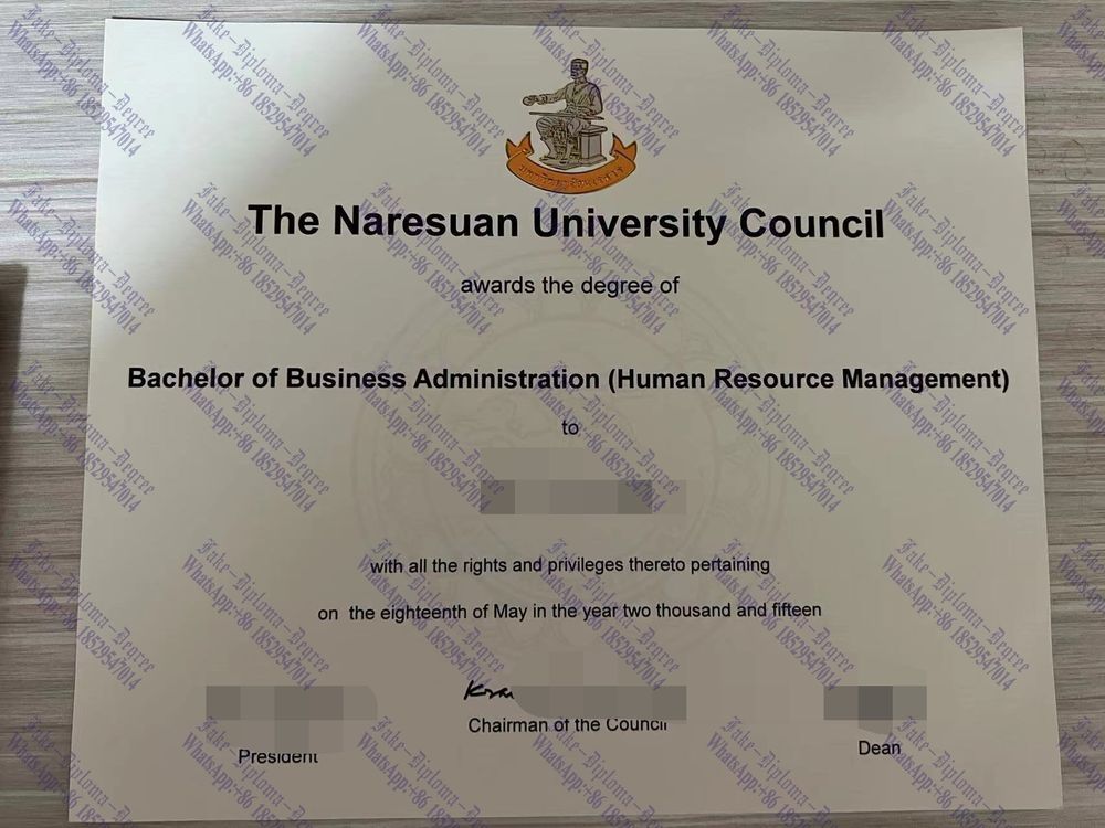 How to purchase fake Naresuan University Council Degree