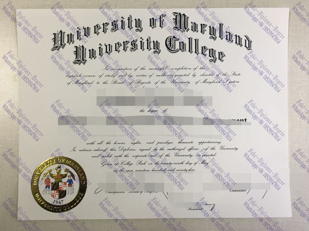 How to purchase fake The University of Maryland Degree