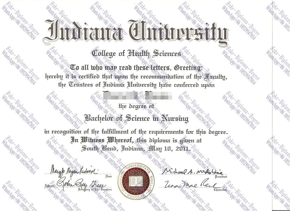 How to purchase fake The steps to buy fake Indiana University Degree Degree