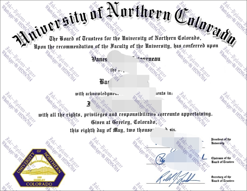 How to purchase fake University of northern colorado Degree