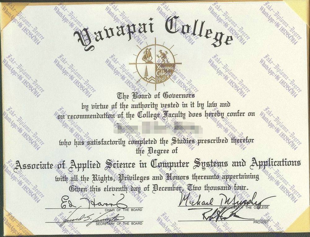 How to purchase fake Yavapai College Degree