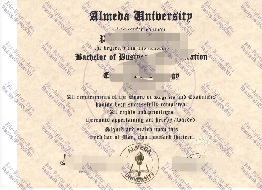 Is it possible to buy fake Almeida Univertsity Degree