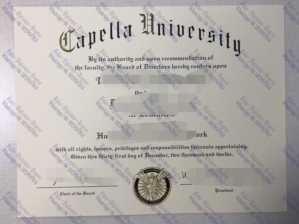 Is it possible to buy fake Capella University Diploma