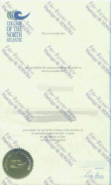 Is it possible to buy fake College of the North Atlantic Diploma
