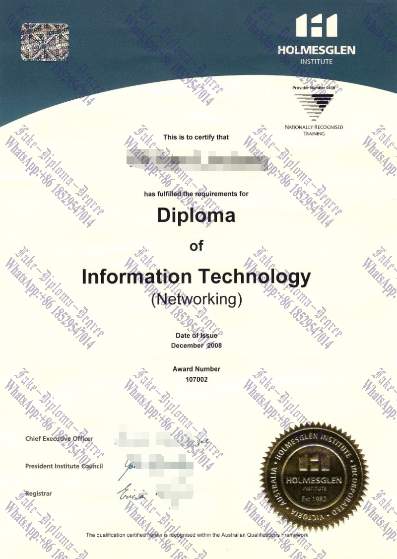 Is it possible to buy fake Holmesglen Institute Degree