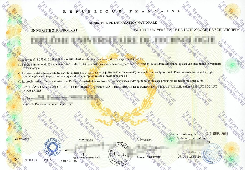 Is it possible to buy fake Institut Universitaire de Technologie Degree