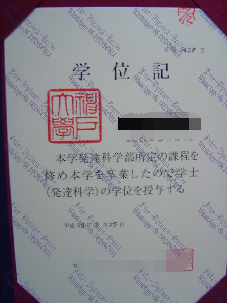 Is it possible to buy fake Kobe University Diploma