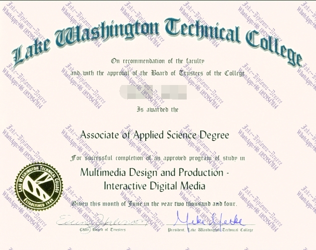 Is it possible to buy fake Lake Washington Technical College Diploma