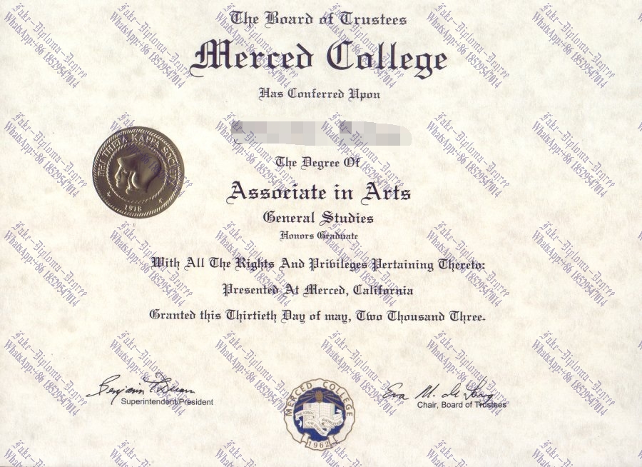 Is it possible to buy fake Merced College Diploma