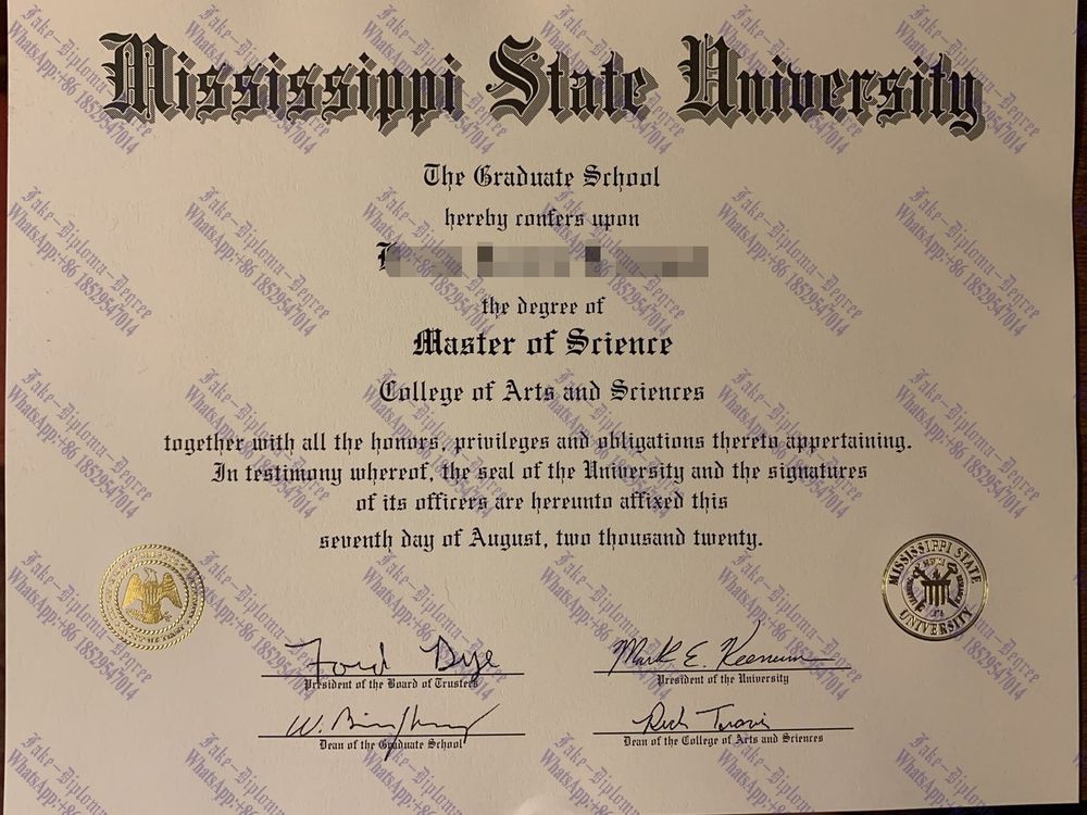 Is it possible to buy fake Mississippi State University Degree