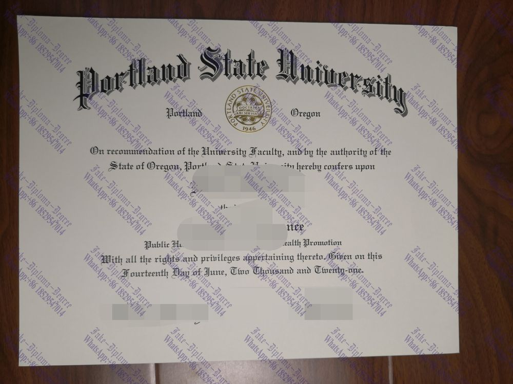 Is it possible to buy fake Portland State University Diploma