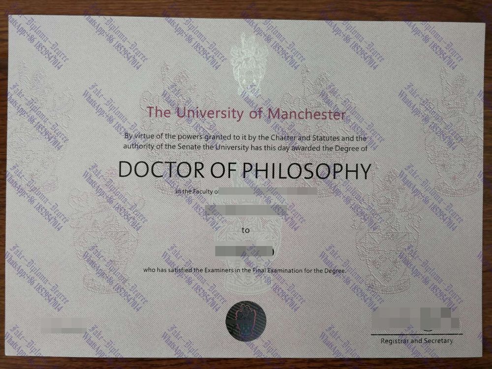 Is it possible to buy fake The University of Manchester Degree