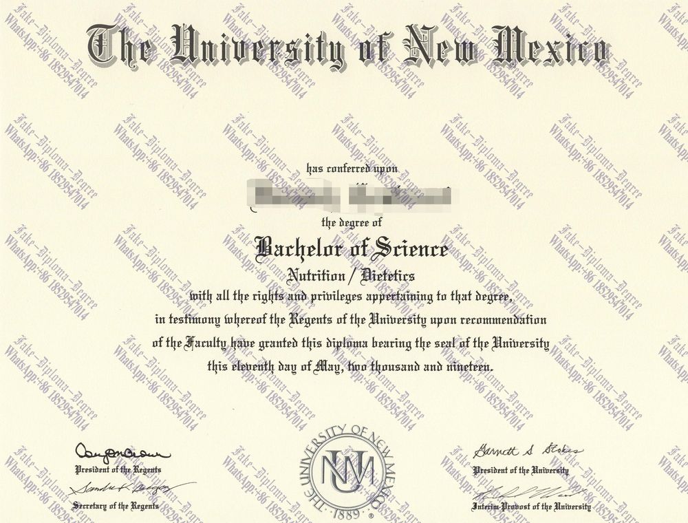 Is it possible to buy fake University of New Mexico Degree