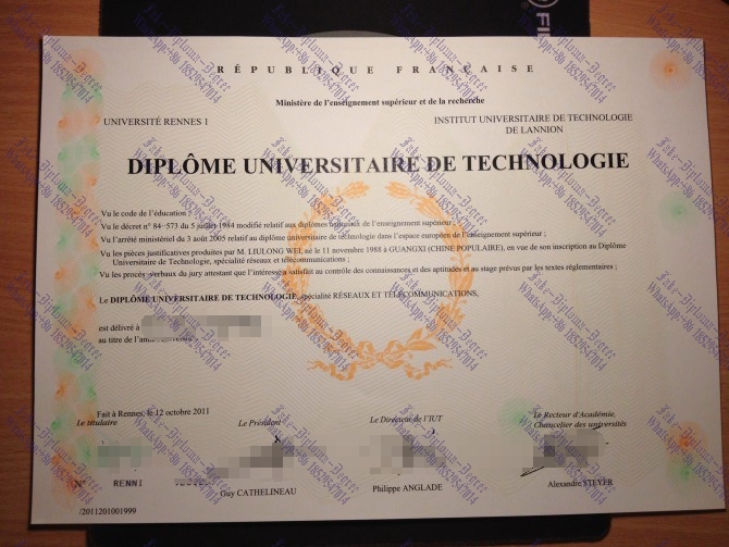 Is it possible to buy fake Université de Rennes 1 Degree