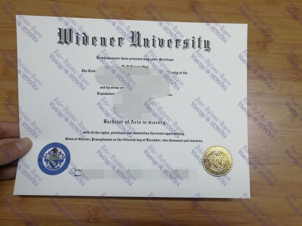 Is it possible to buy fake Widener University Diploma