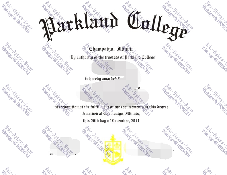 Purchase fake Parkland College Degree