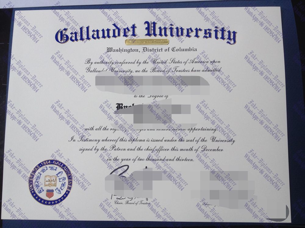 Purchase fake The steps to buy fake gallaudet University Diploma Diploma