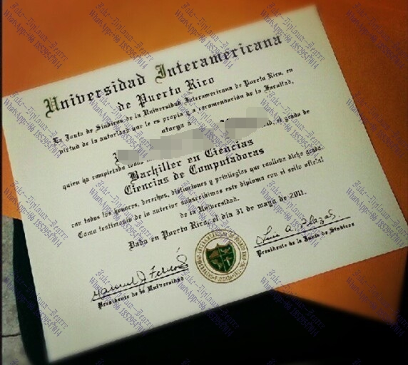Purchase fake Universidad Interamericana de Puerto Rico Diploma