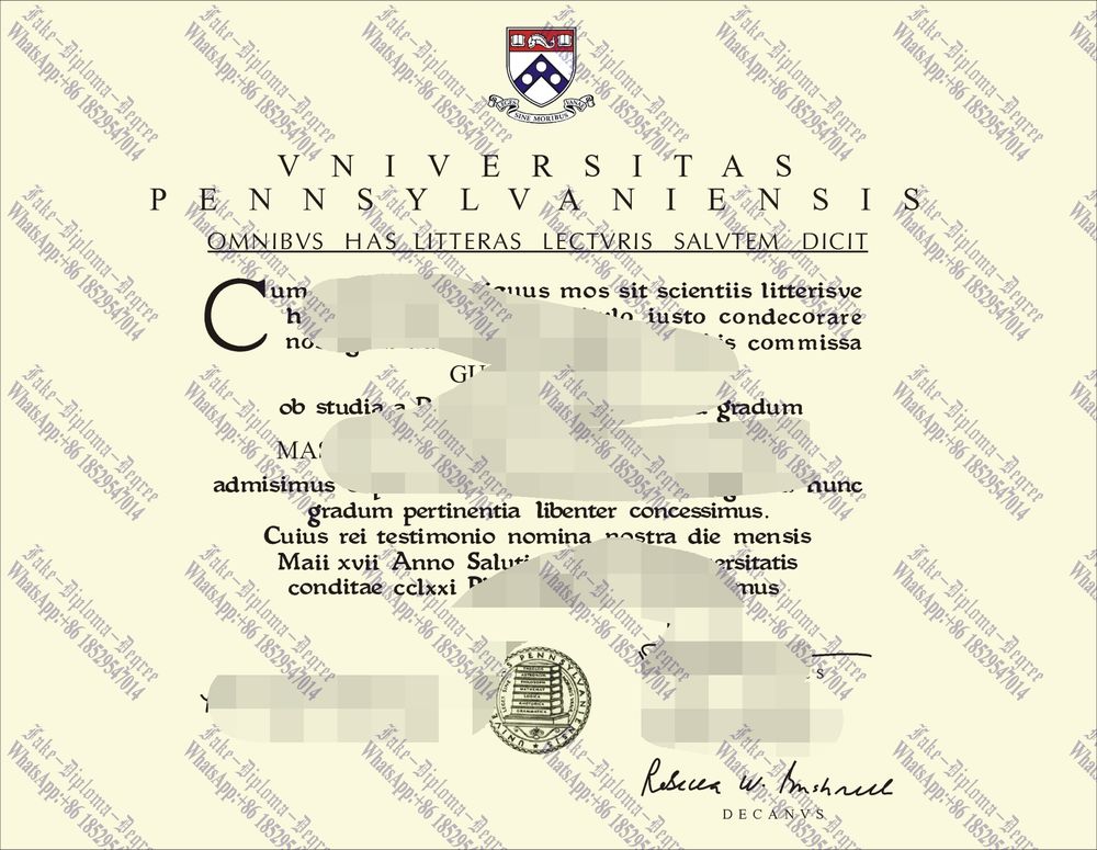 Purchase fake University of Pennsylvaniensis Degree