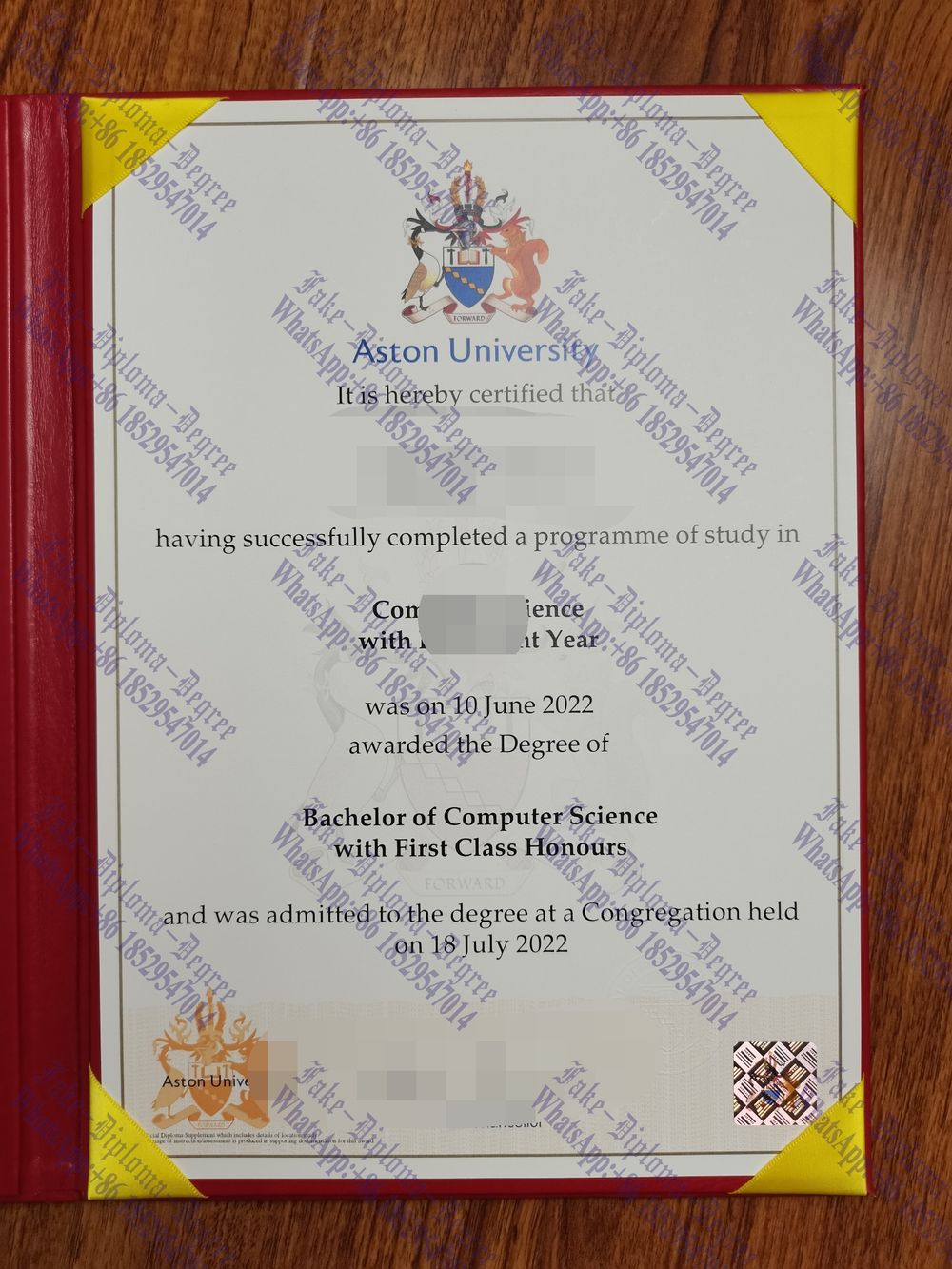Purchase phony Aston University Degree