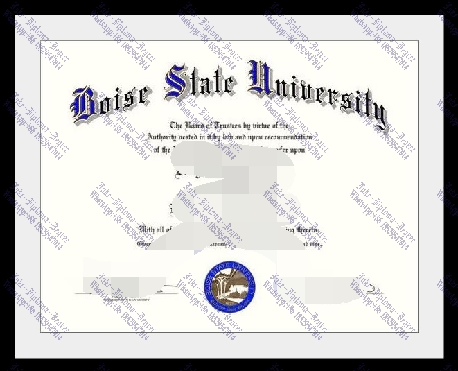 Purchase phony Make fake Boise State University Diploma Diploma