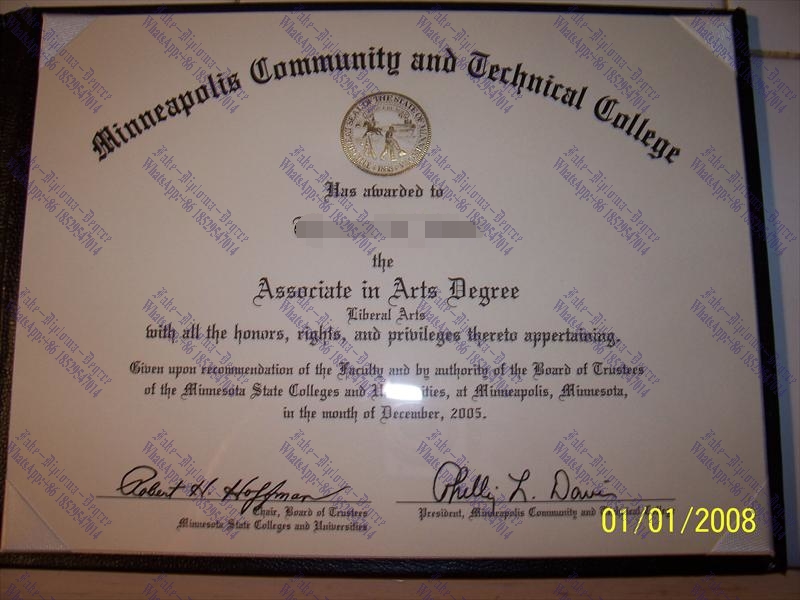 Purchase phony Minneapolis Community and Technical College Diploma