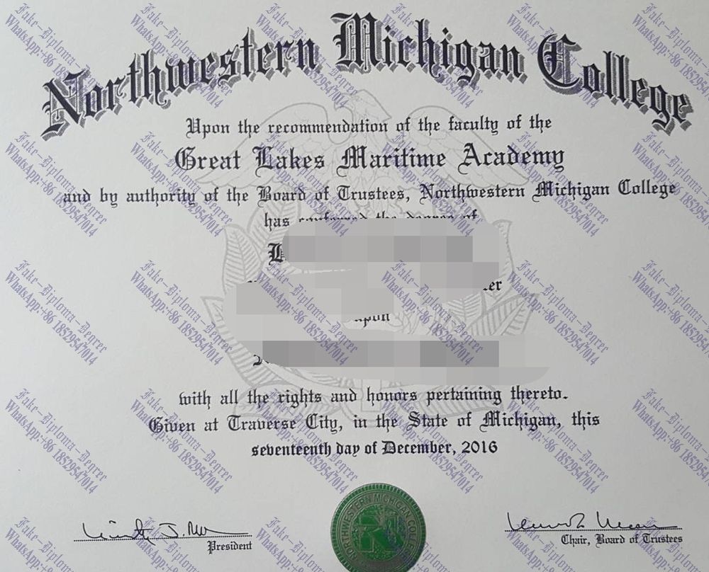 Purchase phony Northwestern Michigan College Degree