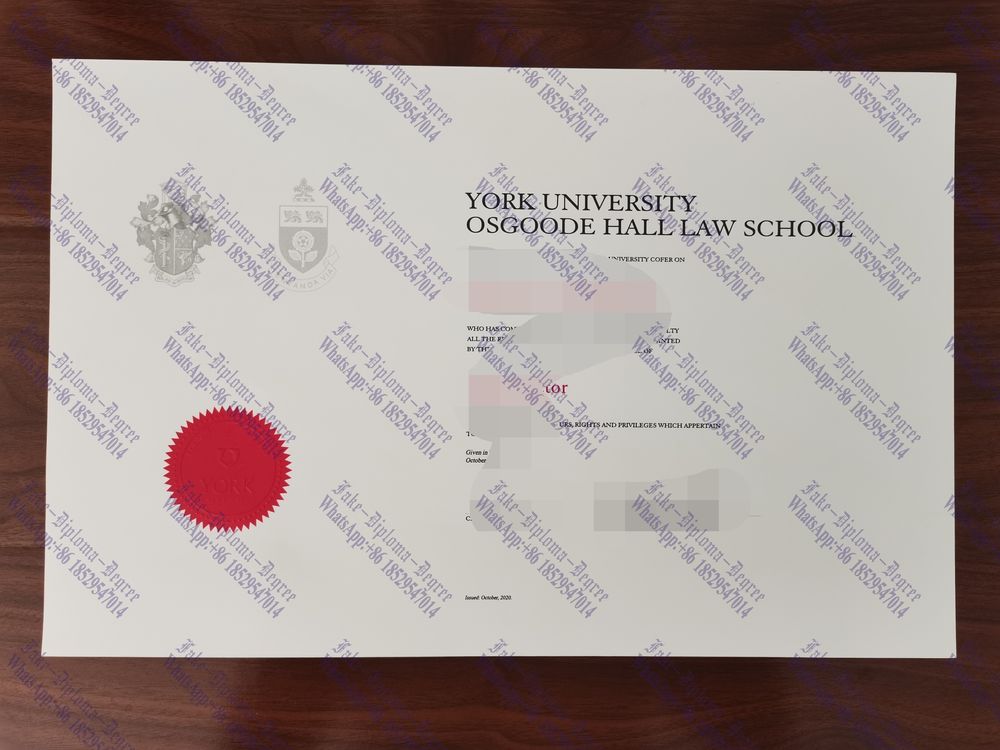 Purchase phony Osgoode Hall Law School Degree