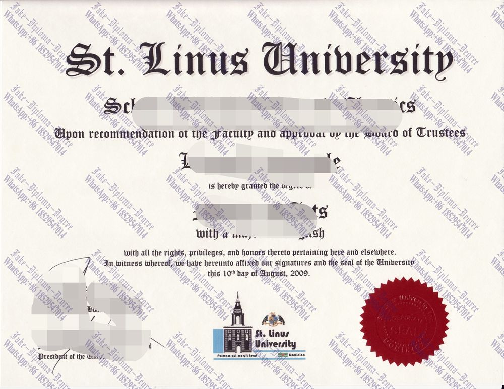 Purchase phony St. Linus University Degree