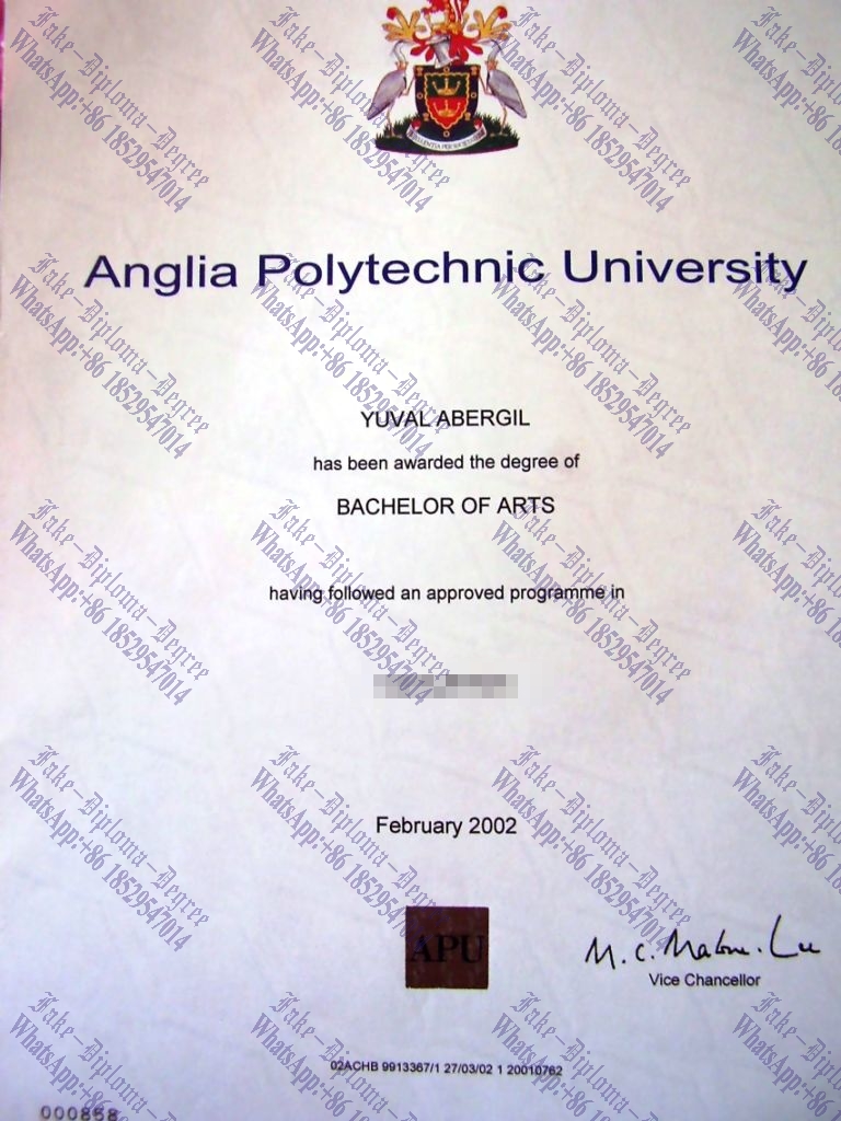The best website to buy fake Anglia Polytechnic University Degree