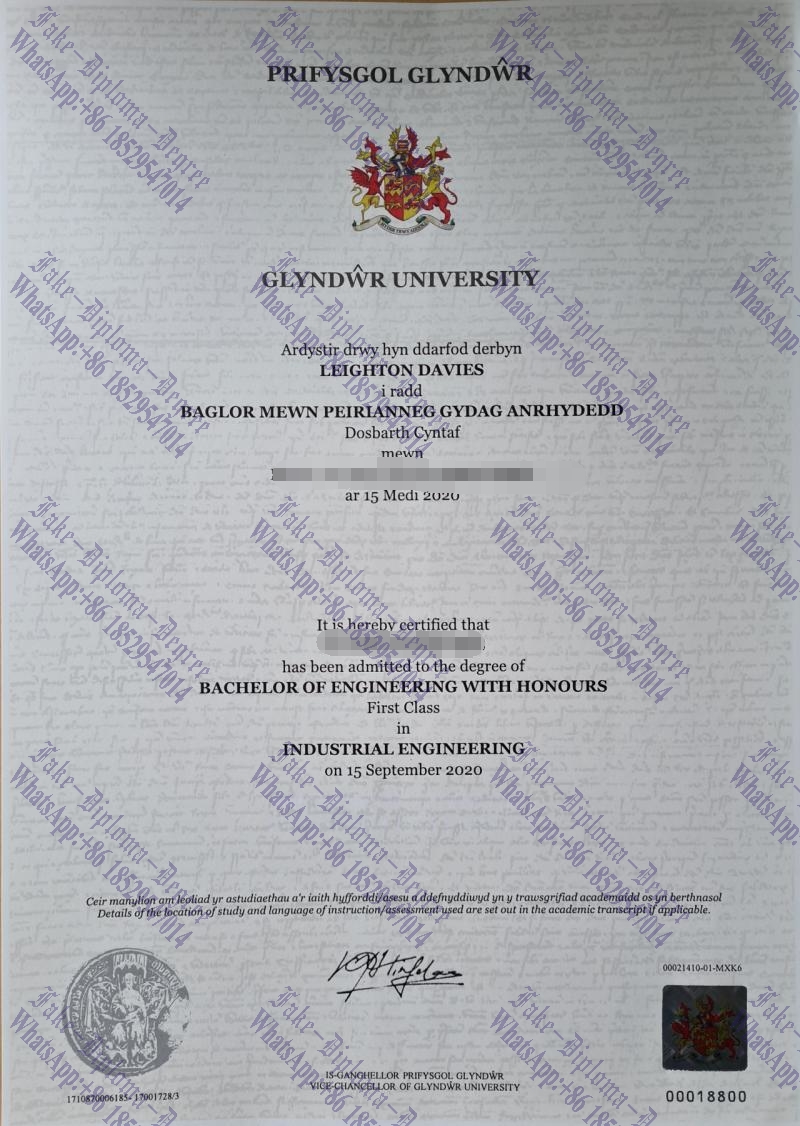 The best website to buy fake Glyndwr University Degree