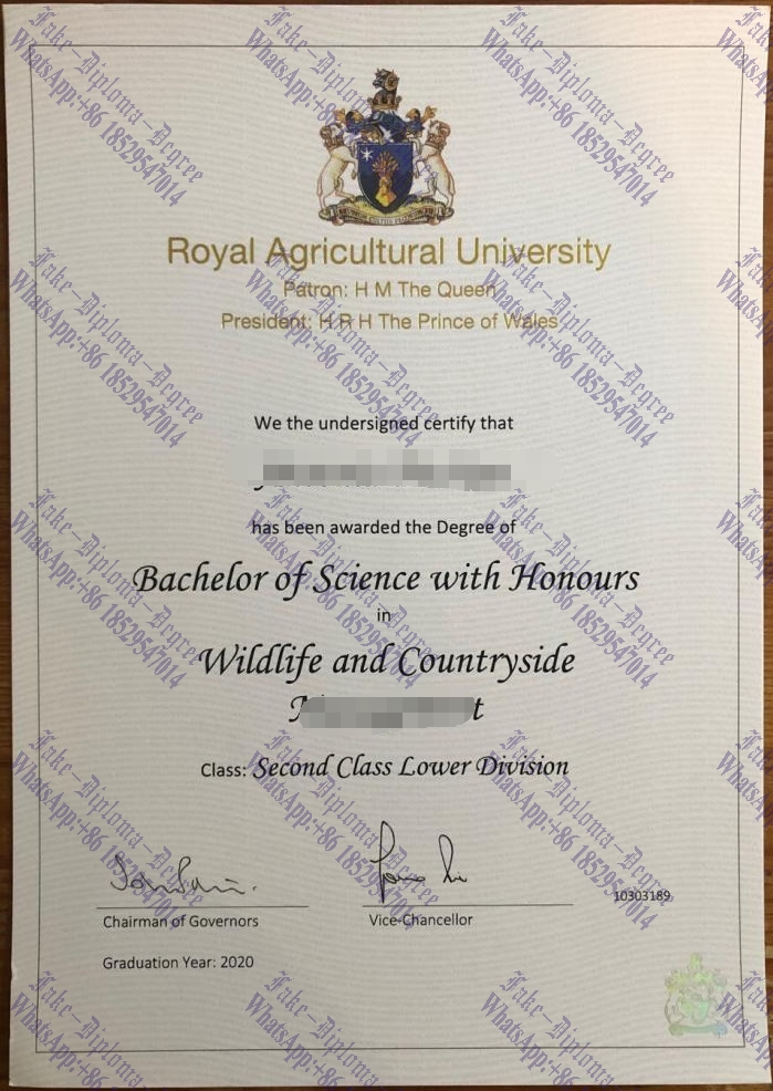 The best website to buy fake Royal Agricultural University Diploma