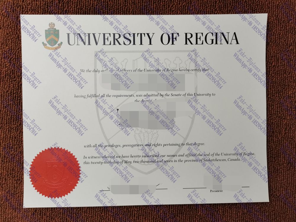 The best website to buy fake University of Regina Degree