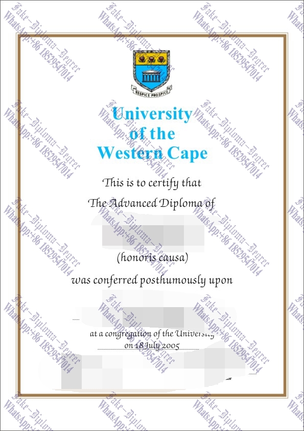 The best website to buy fake University of the Western Cape Degree