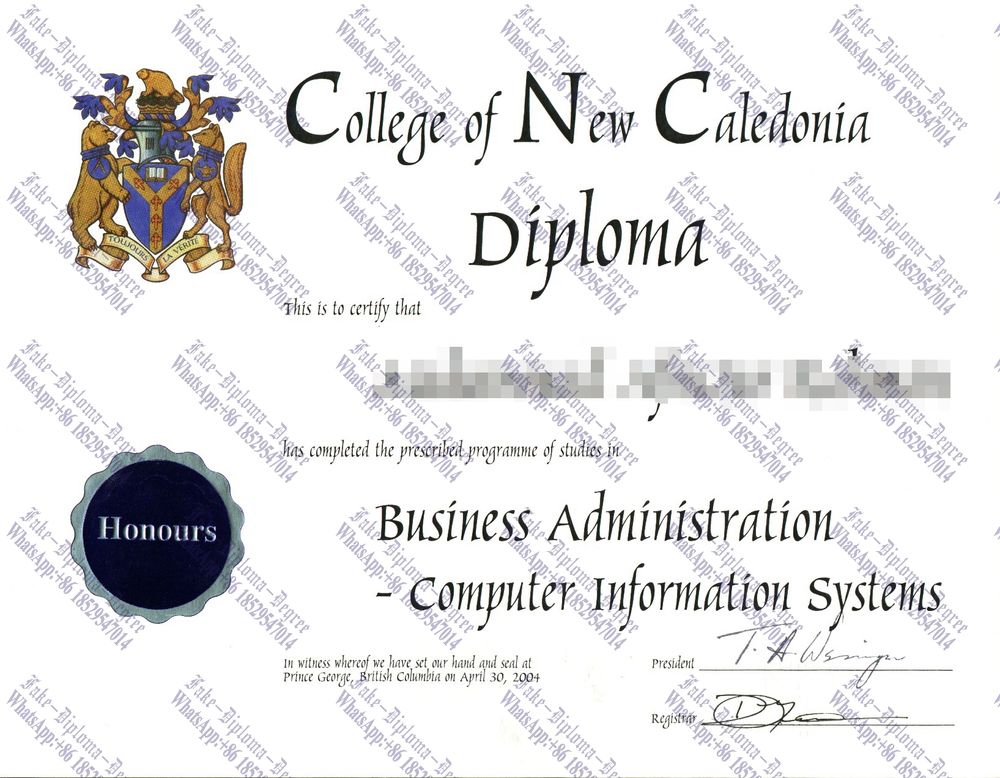 The steps to buy fake College Of New Caledonia Degree