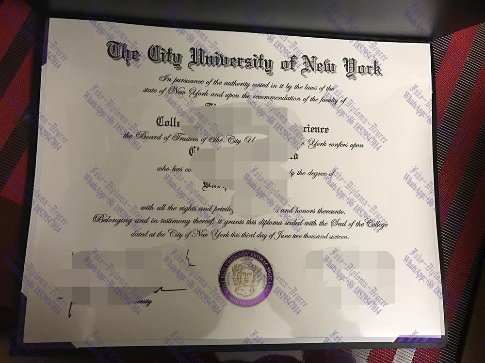 The steps to buy fake The City University of New York Degree