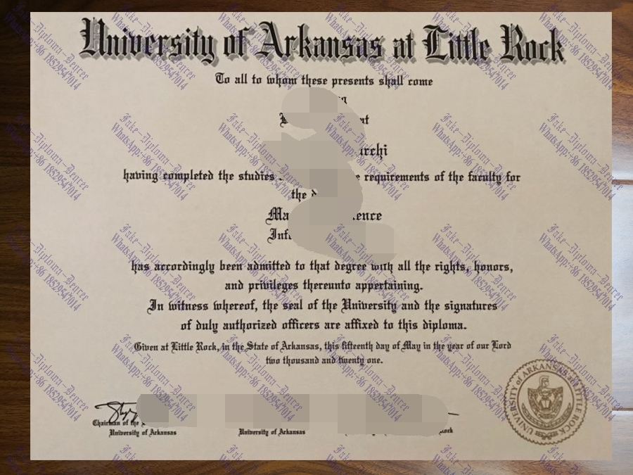 The steps to buy fake University of Arkansas at little rock Diploma