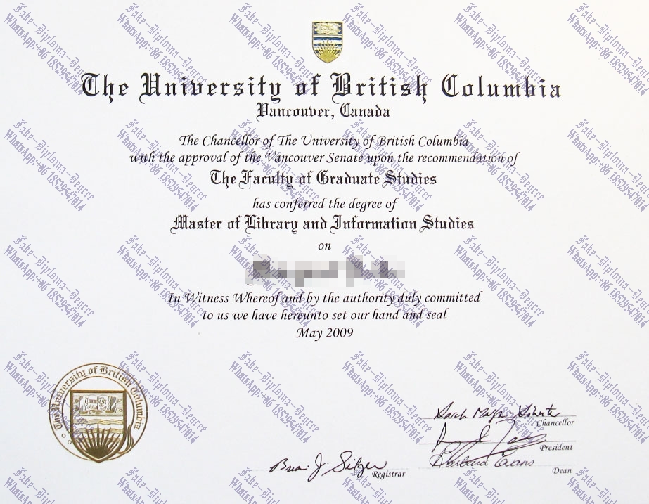 The steps to buy fake University of British Columbia Degree