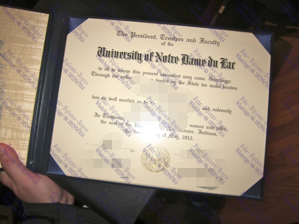 The steps to buy fake University of Notre Dame Du Lac Degree