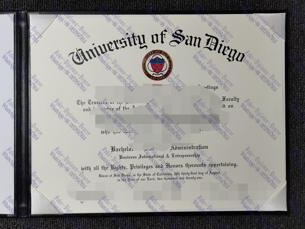 The steps to buy fake University of san diego Degree