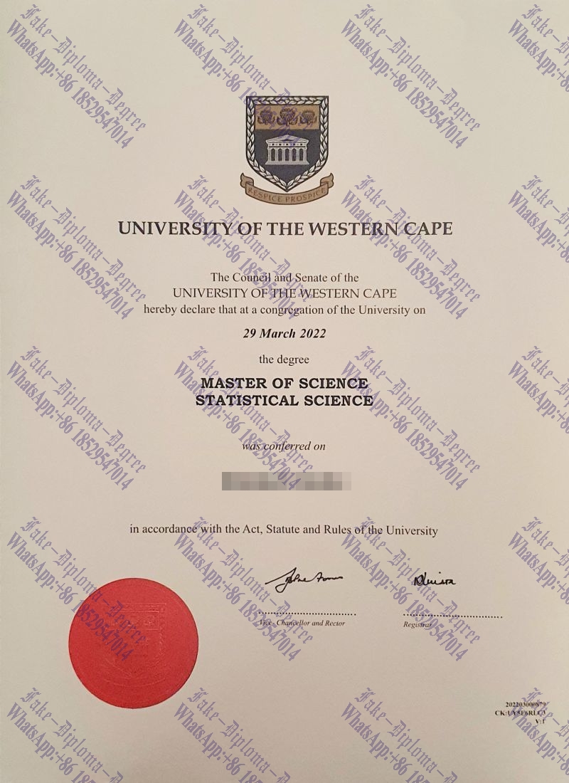 The steps to buy fake University of the Western Cape Degree