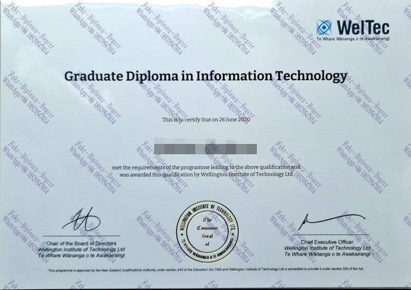 The steps to buy fake Wellington Institute of Technology Degree
