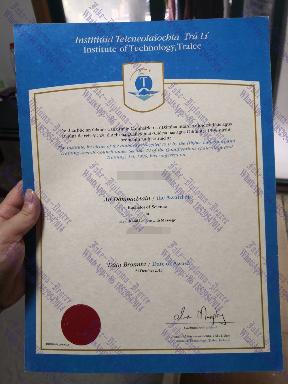 Where to order fake Institute of Technology Tralee Degree