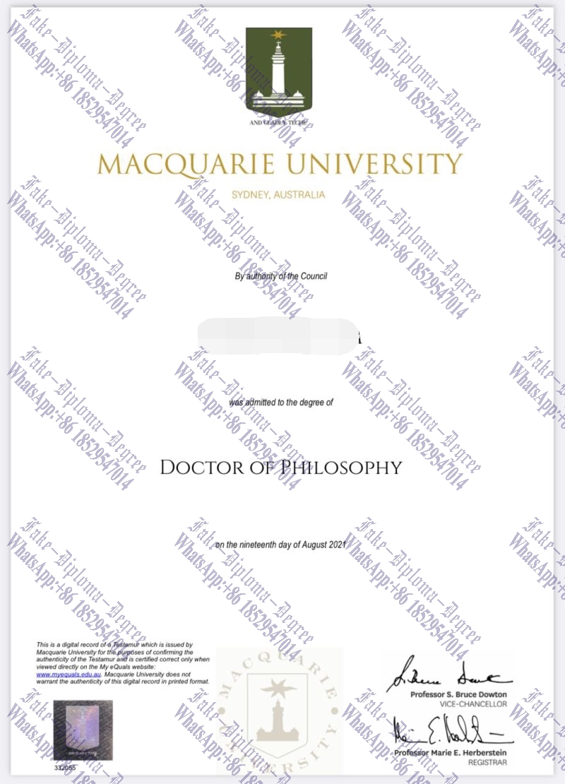 Where to order fake Macquarie University Diploma