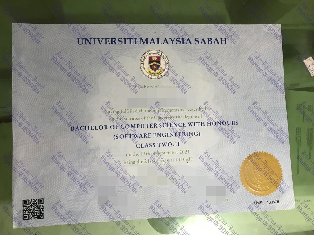 Where to order fake The University Malaysia Sabah Degree