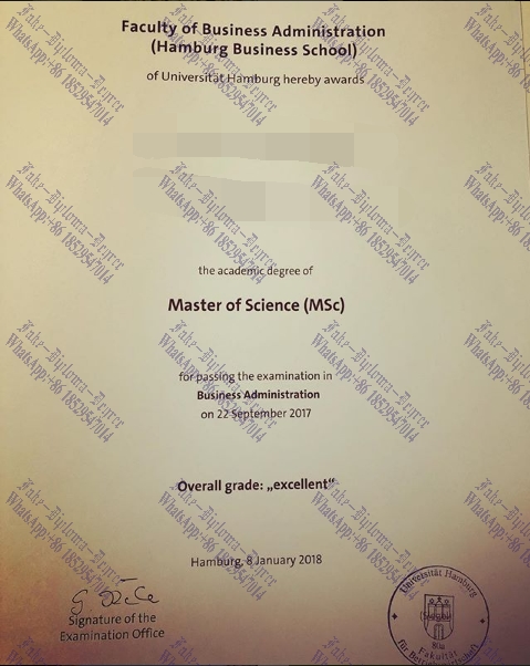 Where to order fake University of Hamburg Degree